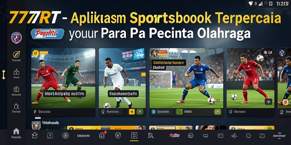 Screenshot utama 777RT menampilkan pengalaman taruhan olahraga yang mendebarkan.