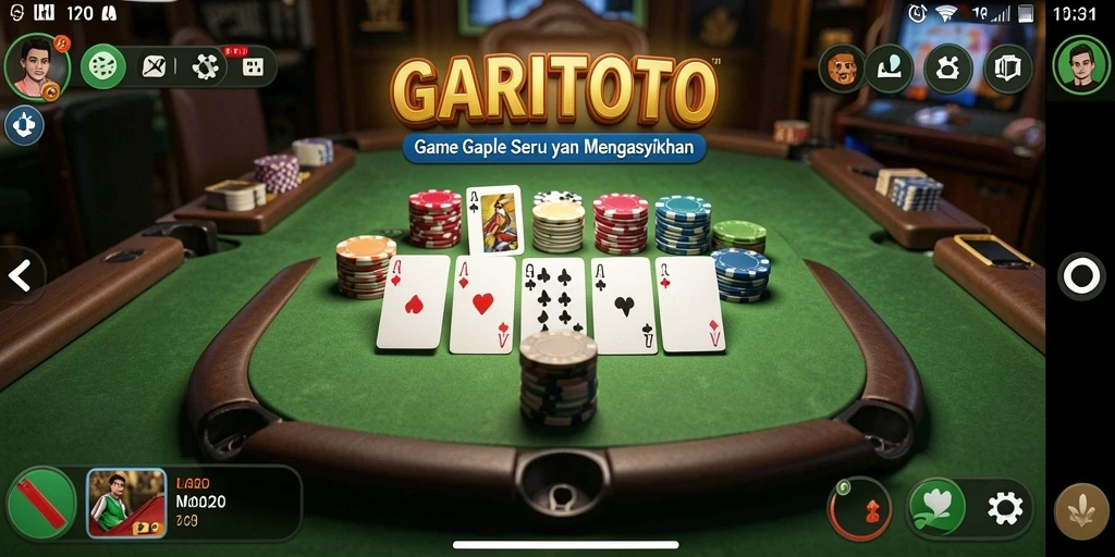 Tampilan menarik dari gameplay GARITOTO yang seru.