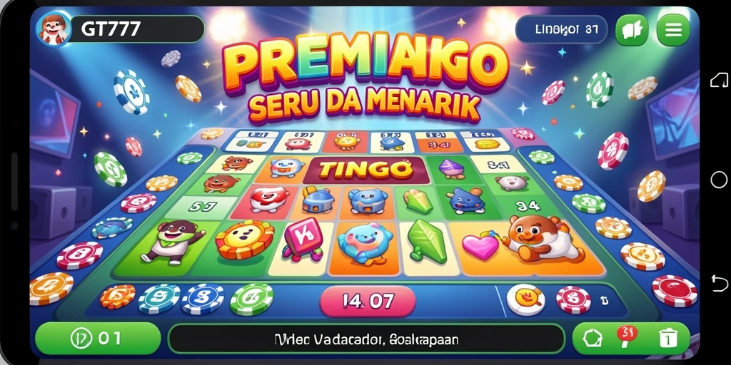 Tampilan gameplay Bingo yang menarik di GT777.