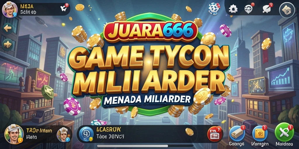 Tampilan gameplay JUARA666 yang memikat para pemain dalam dunia Tycoon.