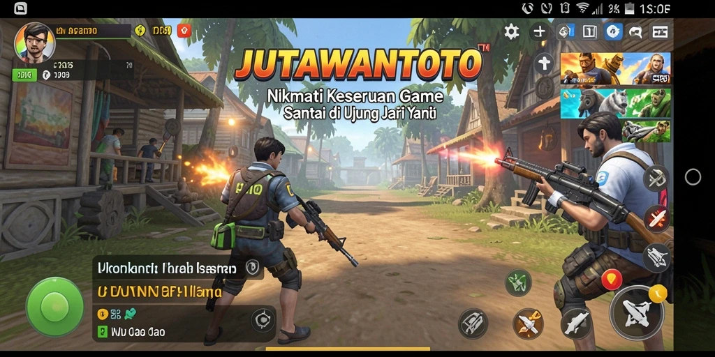 Screenshot gameplay <strong>JUTAWANTOTO</strong> yang penuh warna dan menyenangkan.