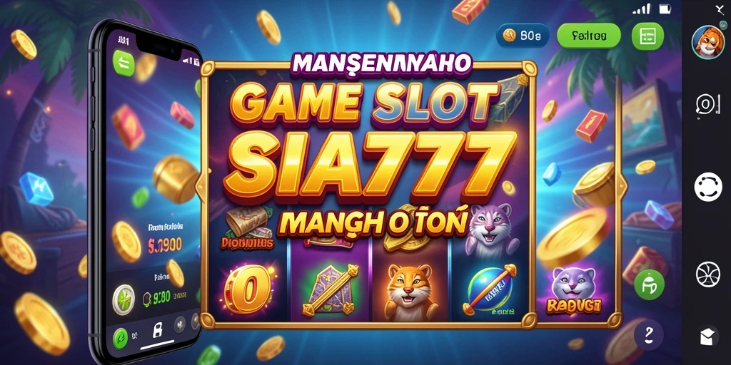 Tampilan menarik dari gameplay SIA777 di layar.