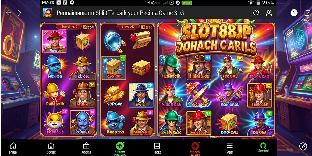 Tampilan menarik dari gameplay SLOT88JP yang seru.