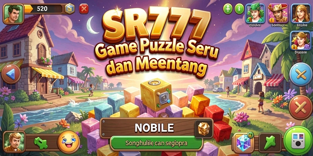 Tampilan menarik gameplay SR777 yang penuh teka-teki.