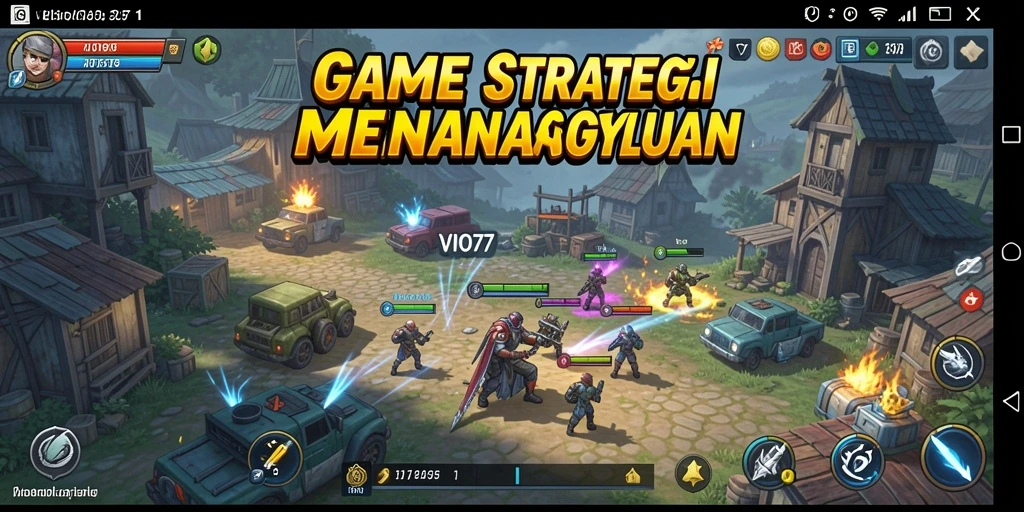 Tampilan gameplay terbuka dengan elemen strategi yang mendalam.