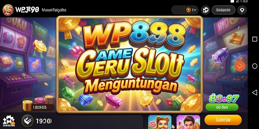 Tampilan gameplay seru dan penuh warna dari WP888.