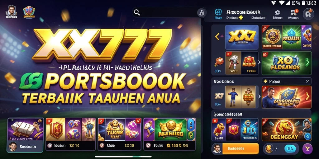 Tampilan antarmuka XXX777 yang menawan dan mudah dipahami.
