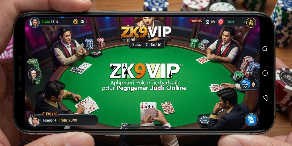 Tampilan gameplay poker yang menarik di ZK9VIP